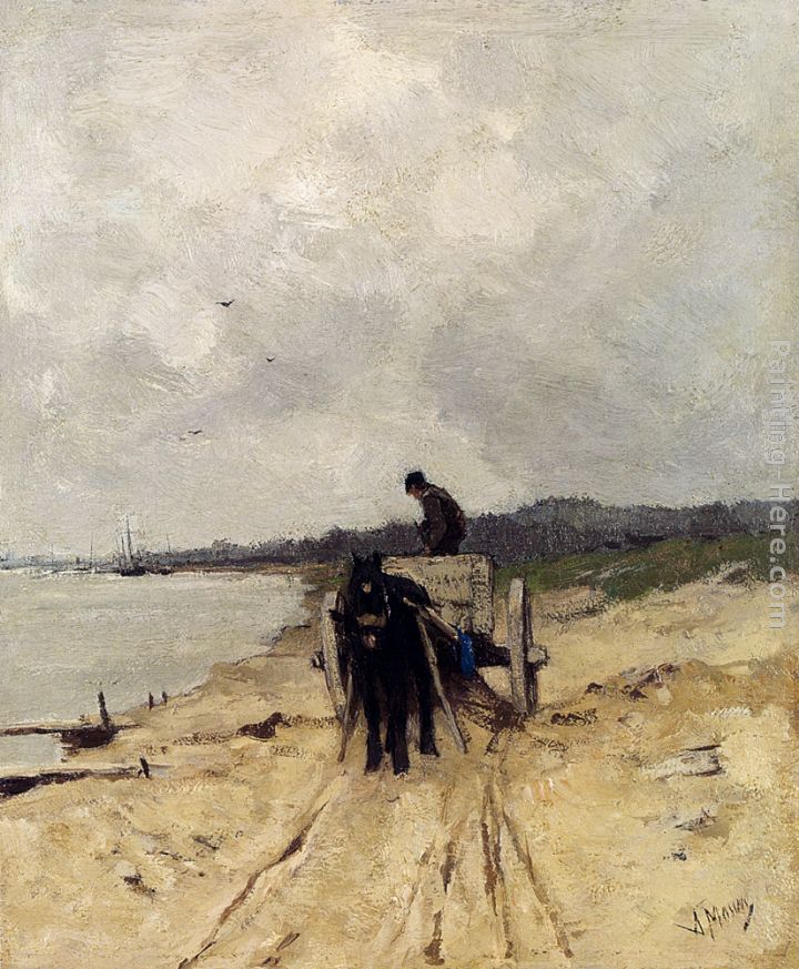 Anton Mauve The Sand-Cart